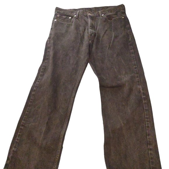 Levi's Other - Levi's 505 Men's Black Straight Leg Jeans 38x34